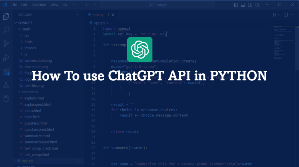 how-to-use-chatgpt-api-python-a-comprehensive-guide-wisdom-ml